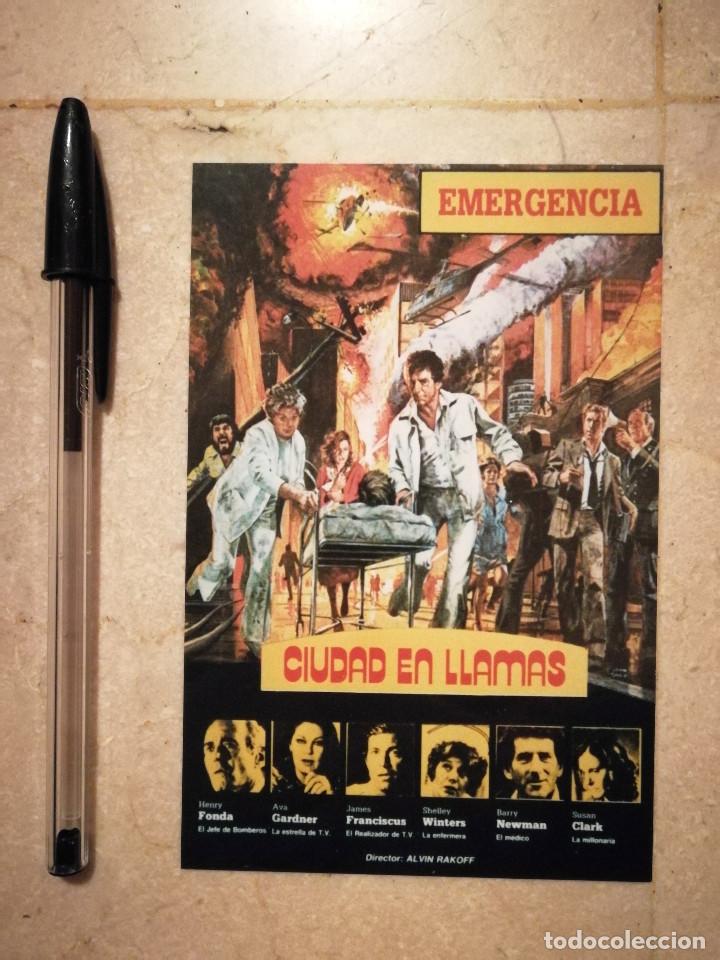 Cine: FOTO -10*15- EMERGENCIA CIUDAD EN LLAMAS - AVA GARDNER - ALBUM