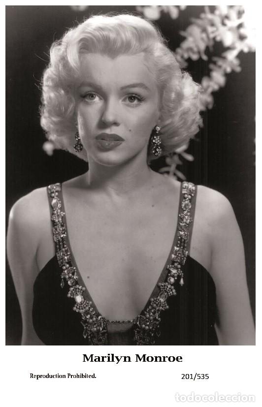 Cine: MARILYN MONROE - Film star Pin Up PHOTO POSTCARD - 201-535 Swiftsure Postcard