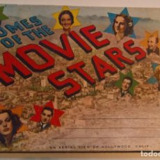 Cine: HOME OF THE MOVIES STARS DESPLEGABLE CON 12 POSTALES, CASAS DE FAMOSOS