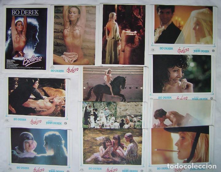Kino: BOLERO, con Bo Derek. 12 FOTOCROMOS. 1984