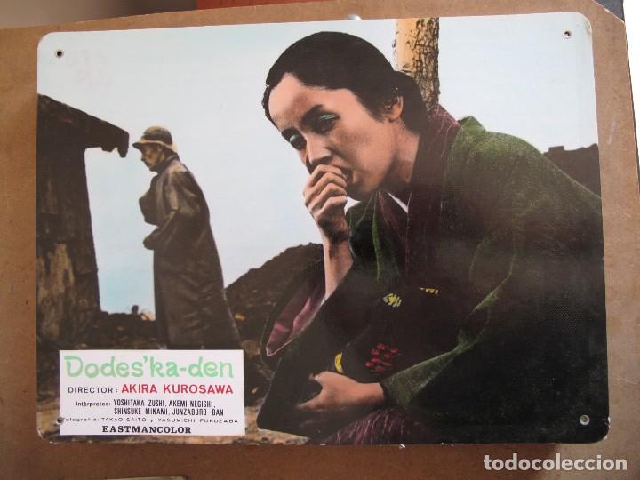 Cine: DODES KA-DEN AKIRA KUROSAWA ------- FOTO DE CARTON DURO