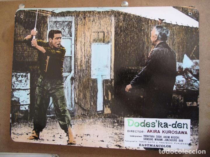 Cine: DODES KA-DEN AKIRA KUROSAWA ------- FOTO DE CARTON DURO