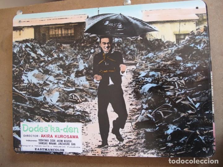 Cine: DODES KA-DEN AKIRA KUROSAWA ------- FOTO DE CARTON DURO