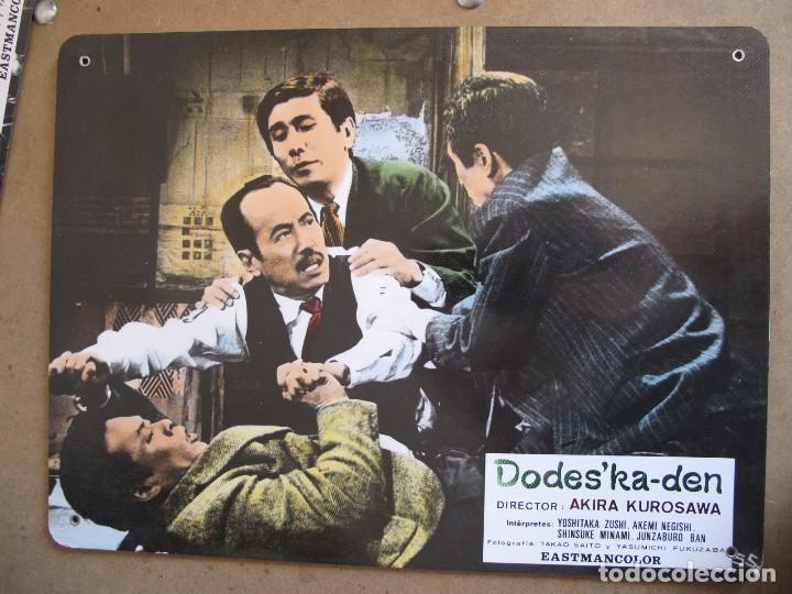 Cine: DODES KA-DEN AKIRA KUROSAWA ------- FOTO DE CARTON DURO