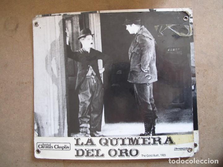 Cine: LA QUIMERA DEL ORO CHARLIE CHAPLIN ------- FOTO DE CARTON DURO