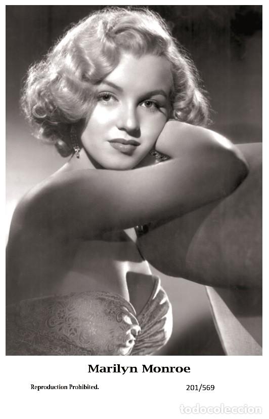 Cine: MARILYN MONROE - Film star Pin Up - Swiftsure PHOTO  Postcard 2000 201/569