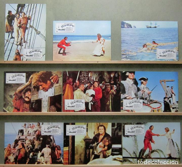 Cine: YQ18 EL CORSARIO ESCARLATA ROBERT SHAW GENEVIEVE BUJOLD SET 9 FOTOCROMOS ORIGINAL ESTRENO