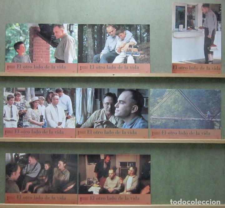 Cine: YQ34 EL OTRO LADO DE LA VIDA BILLY BOB THORNTON SET COMPLETO 8 FOTOCROMOS ORIGINAL ESTRENO
