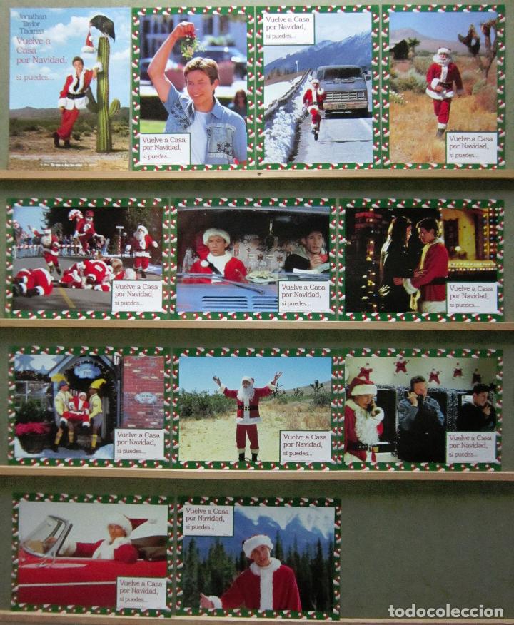 Cine: YQ39 VUELVE A CASA POR NAVIDAD SI PUEDES JONATHAN TAYLOR THOMAS SET 12 FOTOCROMOS ORIGINAL ESTRENO