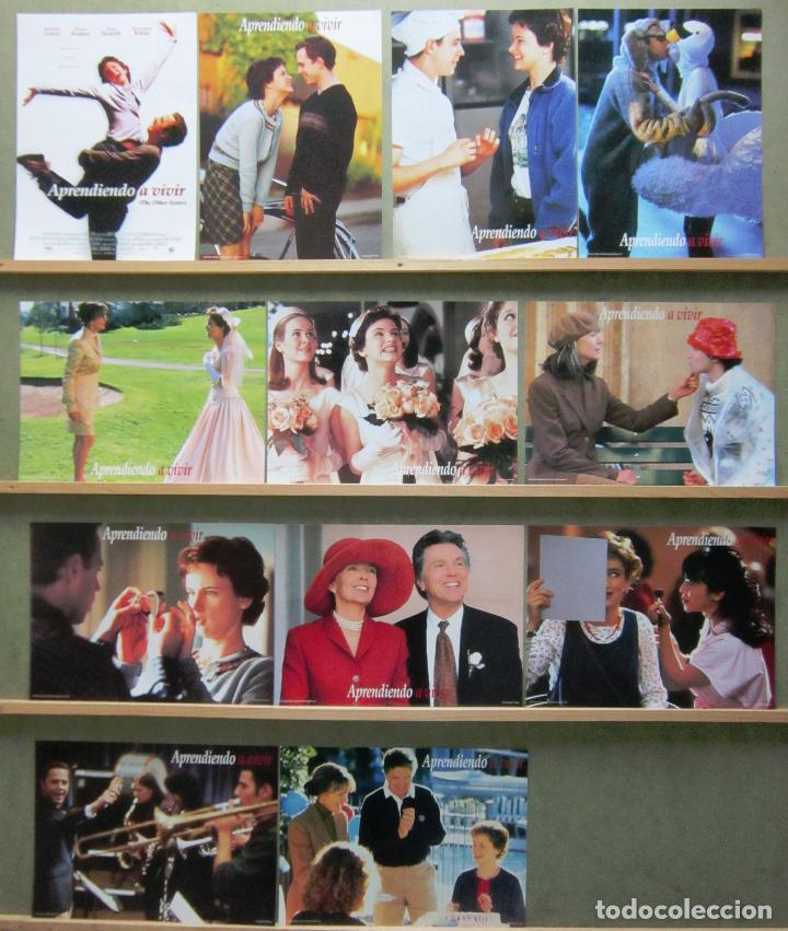 Cine: YQ40 APRENDIENDO A VIVIR JULIETTE LEWIS DIANE KEATON SET COMPLETO 12 FOTOCROMOS ORIGINAL ESTRENO
