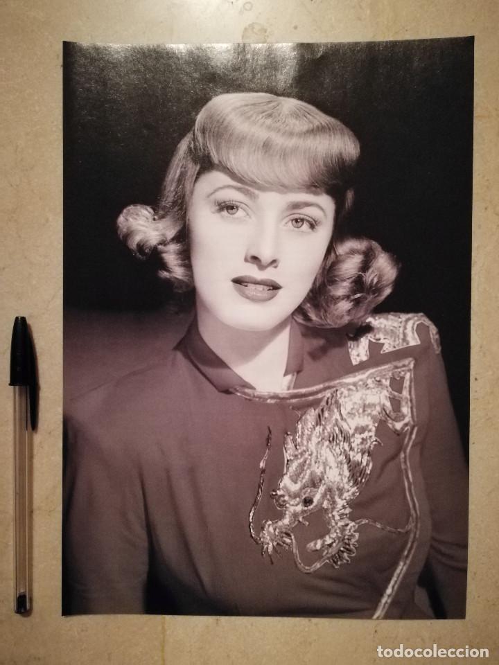 Cine: LAMINA ACARTONADA -A4- ELEANOR PARKER