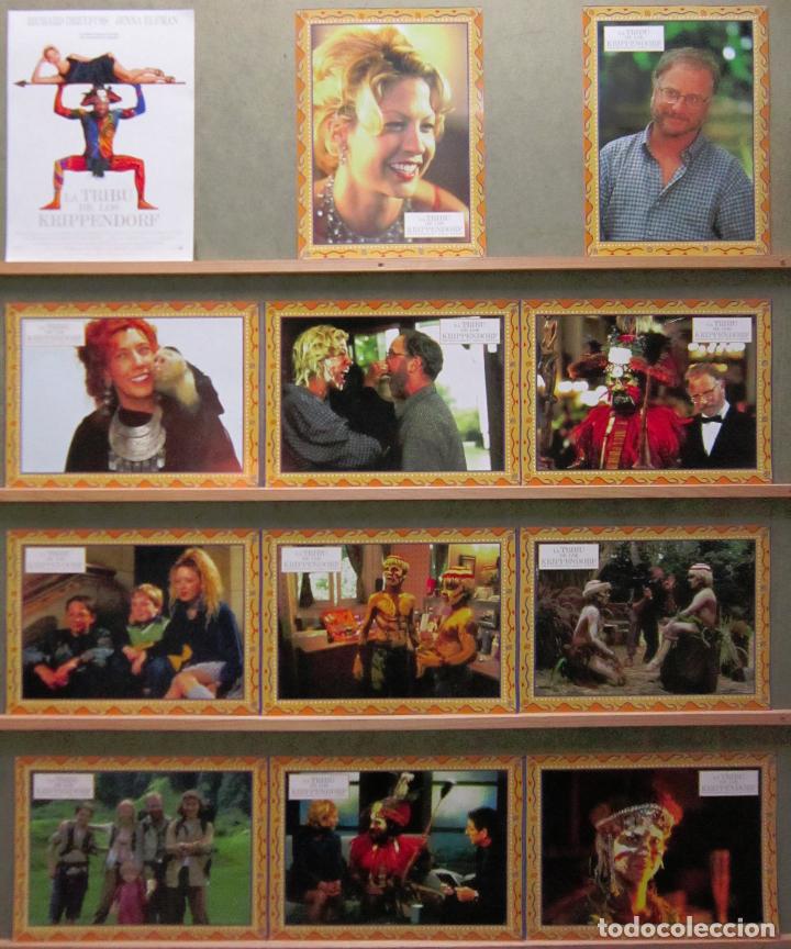 Cine: YR14 LA TRIBU DE LOS KRIPPENDORF RICHARD DREYFUSS SET COMPLETO 12 FOTOCROMOS ORIGINAL ESTRENO