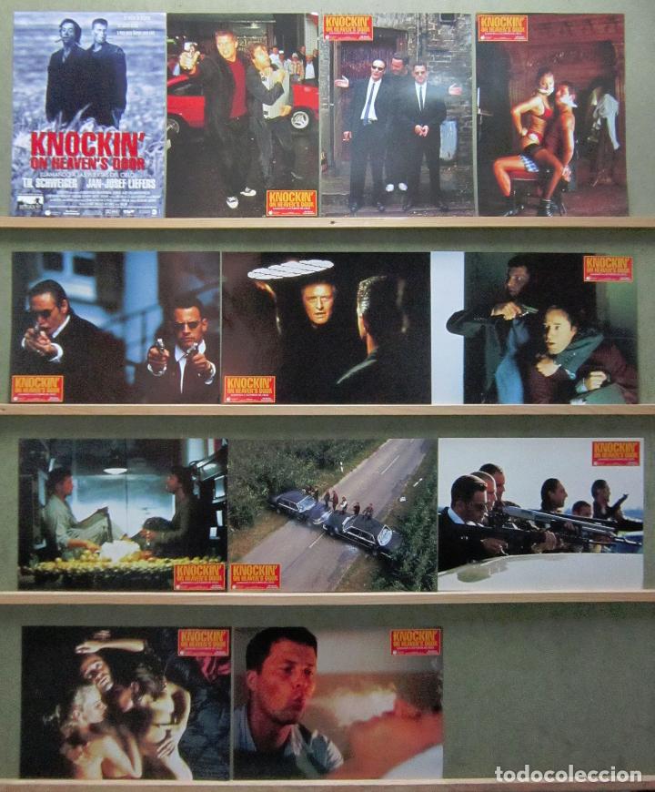 Cinema: YR22 KNOCKIN ON HEAVEN'S DOOR TIL SCHWEIGER THOMAS JAHN SET COMPLETO 12 FOTOCROMOS ORIGINAL ESTRENO