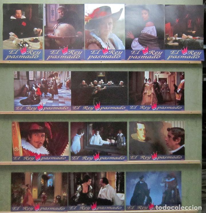 Cine: YR37 EL REY PASMADO IMANOL URIBE GABINO DIEGO SET COMPLETO 14 FOTOCROMOS ORIGINAL ESTRENO