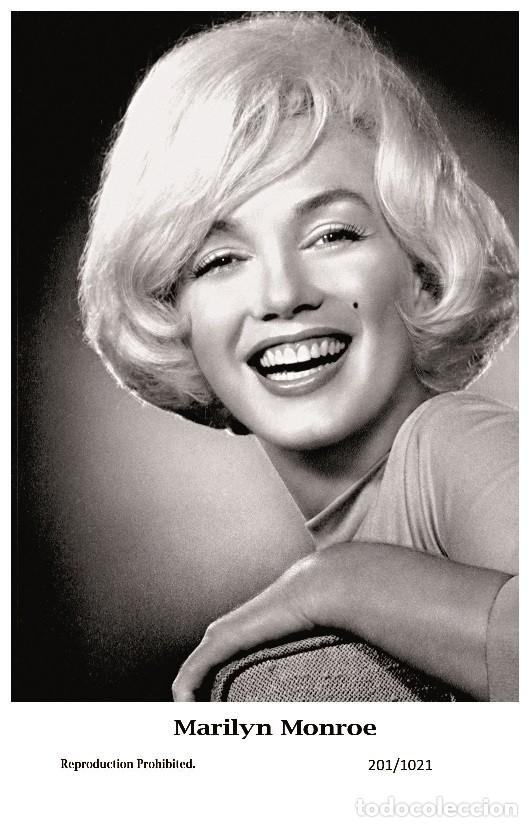 Cine: MARILYN MONROE - Film star Pin Up PHOTO POSTCARD - 201-1021 Swiftsure Postcard