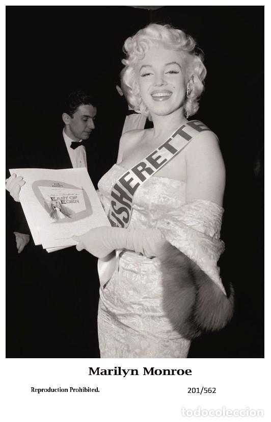 Cine: MARILYN MONROE - Film star Pin Up PHOTO POSTCARD - 201-562 Swiftsure Postcard