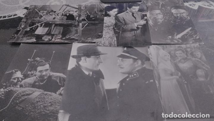 Cine: CINE SEIS FOTOGRAFIAS DE PELICULAS, LA SOMBRA DE FRANKESTEIN, FUMANCHU, HURACAN ETC