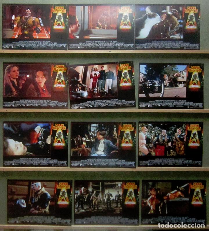 Cinema: YR58 PEQUE&Ntilde;OS GUERREROS JOE DANTE KIRSTEN DUNST SET COMPLETO 12 FOTOCROMOS ORIGINAL ESTRENO