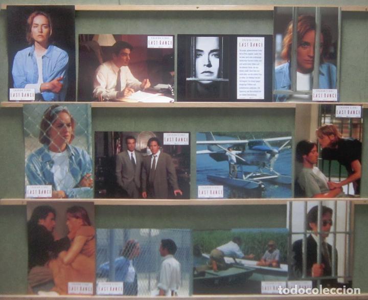 Kino: YR75 CONDENADA SHARON STONE SET COMPLETO 12 FOTOCROMOS ORIGINAL ALEMAN