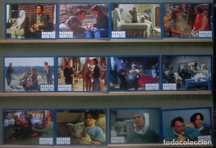 Kino: YR77 NUEVE MESES HUGH GRANT JULIANNE MOORE SET COMPLETO 12 FOTOCROMOS ORIGINAL ALEMAN