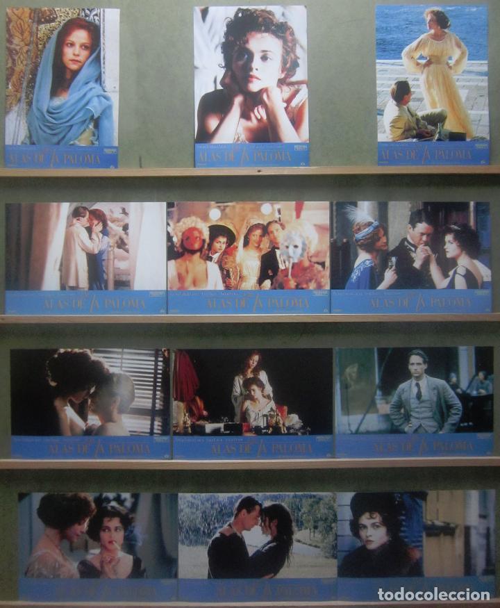 Cine: YS08 LAS ALAS DE LA PALOMA HELENA BONHAM CARTER SET COMPLETO 12 FOTOCROMOS ORIGINAL ESTRENO