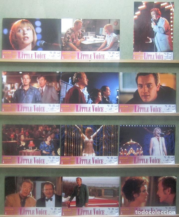 Cinema: YS10 LITTLE VOICE EWAN MCGREGOR MICHAEL CAINE SET COMPLETO 12 FOTOCROMOS ORIGINAL ESTRENO