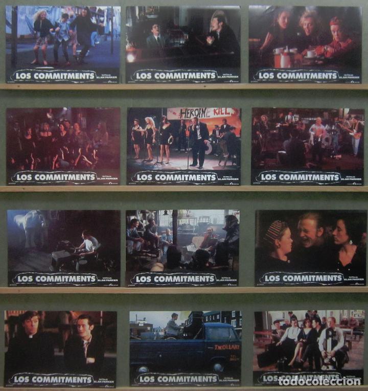 Cinema: YS21 LOS COMMITMENTS ALAN PARKER SET COMPLETO 12 FOTOCROMOS ORIGINAL ESTRENO