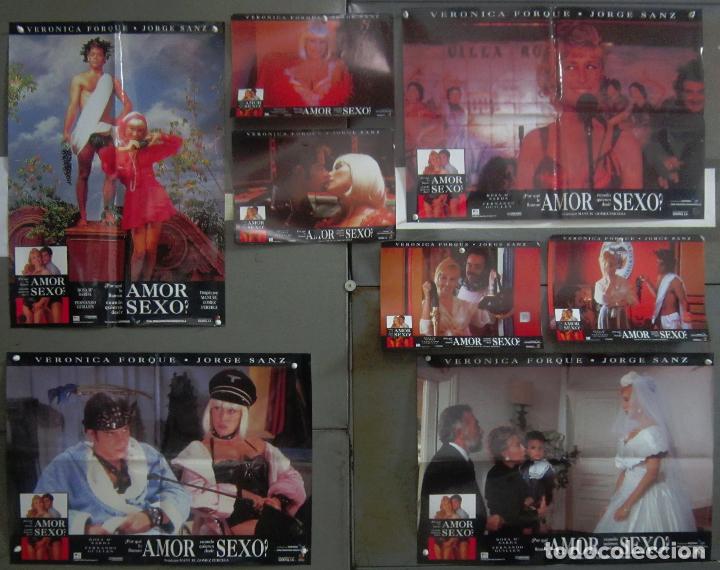 Cine: YS30 PORQUE LO LLAMAN AMOR CUANDO QUIEREN DECIR SEXO VERONICA FORQUE SET COMPLT 8 FOTOCROMOS ESTRENO