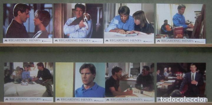 Cinema: YS33 A PROPOSITO DE HENRY HARRISON FORD SET COMPLETO 8 FOTOCROMOS ORIGINAL INGLES