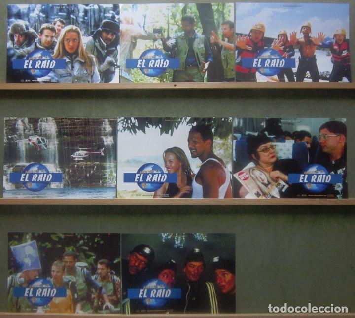Cine: YS78 EL RAID JOSIANE BALASKO SET COMPLETO 8 FOTOCROMOS ORIGINAL ESTRENO