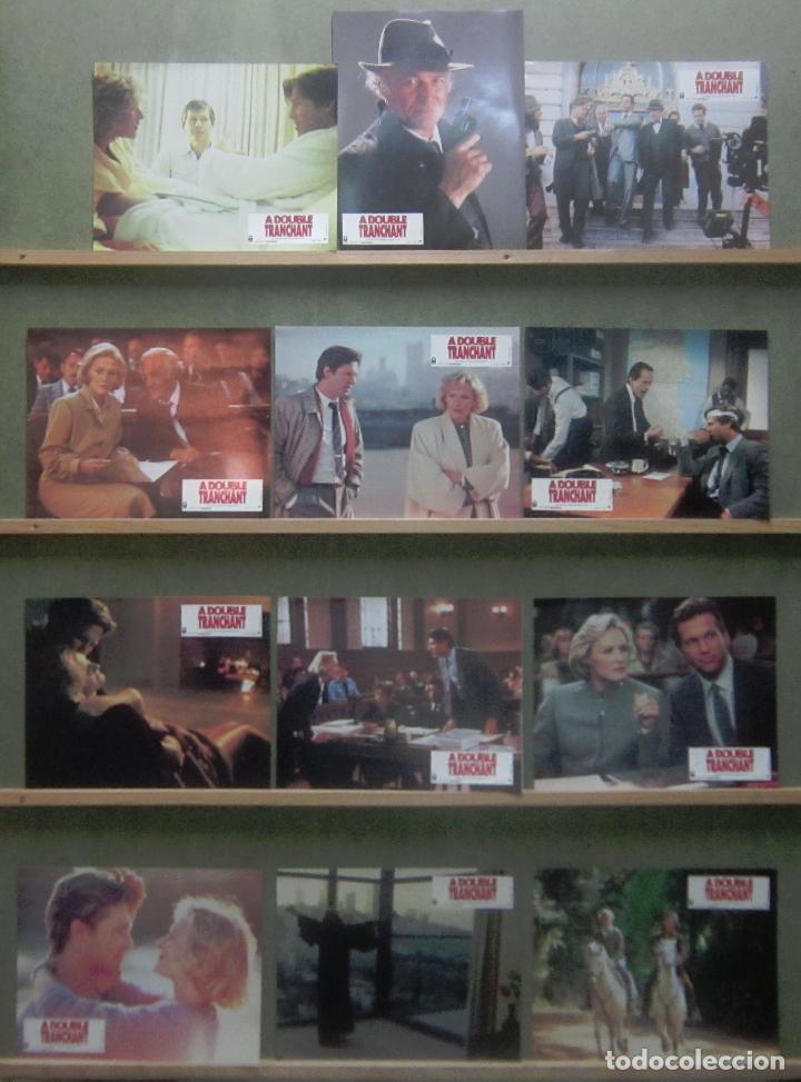 Kino: YS89 AL FILO DE LA SOSPECHA JEFF BRIDGES GLENN CLOSE SET COMPLETO 12 FOTOCROMOS ORIGINAL FRANCES