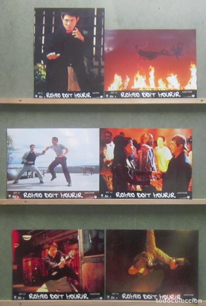 Cinema: YS92 ROMEO DEBE MORIR JET LI SET COMPLETO 6 FOTOCROMOS ORIGINAL FRANCES