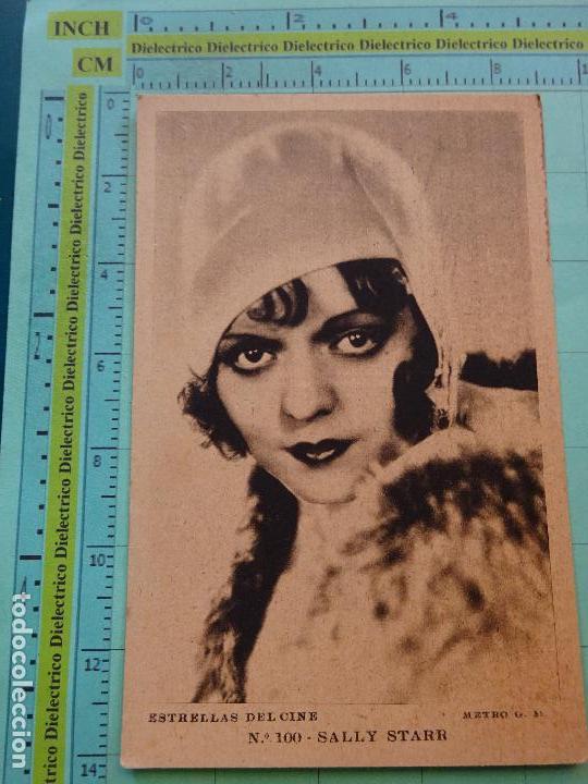 Cin&eacute;ma: ANTIGUA POSTAL ESTRELLAS DEL CINE A&Ntilde;OS 30 50. EDITORIAL GRAFICA BARCELONA. 100 SALLY STARR. 1518