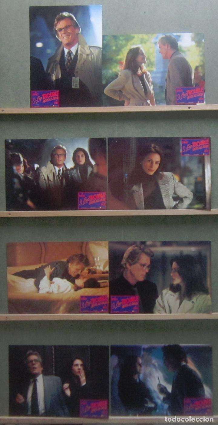Kino: YT12 ME GUSTAN LOS LIOS JULIA ROBERTS NICK NOLTE SET COMPLETO 8 FOTOCROMOS ORIGINAL ALEMAN