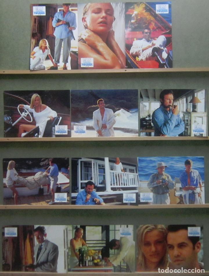 Kino: YT11 SOLAMENTE SE VIVE UNA VEZ HARVEY KEITEL CAMERON DIAZ SET COMPLETO 12 FOTOCROMOS ORIGINAL ALEMAN