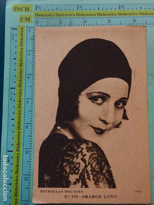 Cin&eacute;ma: ANTIGUA POSTAL ESTRELLAS DEL CINE A&Ntilde;OS 30 50. EDITORIAL GRAFICA BARCELONA 179 SHARON LYNN. 1805