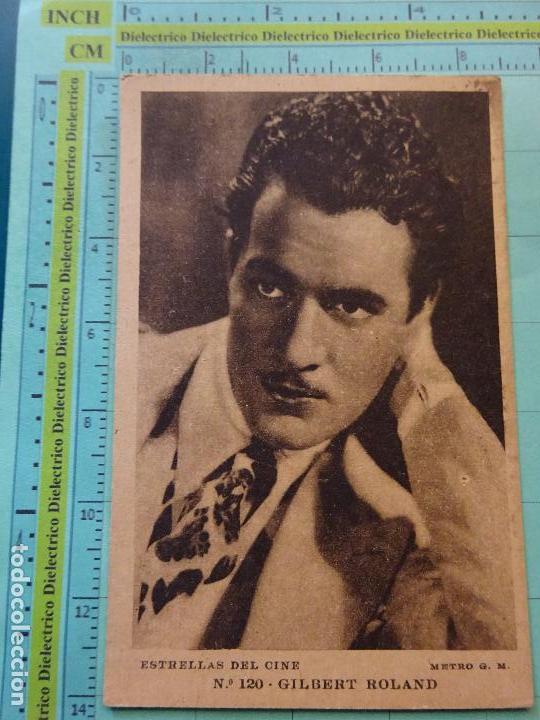 Cin&eacute;ma: ANTIGUA POSTAL ESTRELLAS DEL CINE A&Ntilde;OS 30 50. EDITORIAL GRAFICA BARCELONA 120 GILBERT ROLAND 1818
