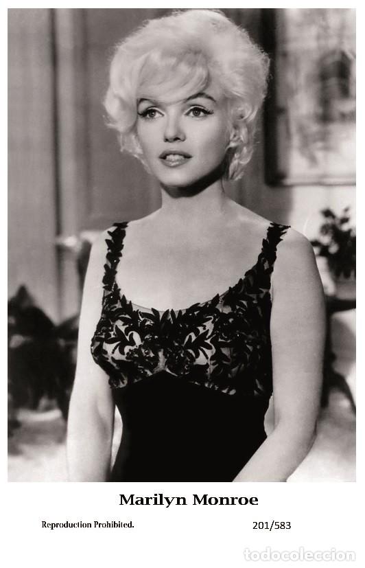 Cine: MARILYN MONROE - Film star Pin Up PHOTO POSTCARD - 201-583 Swiftsure Postcard