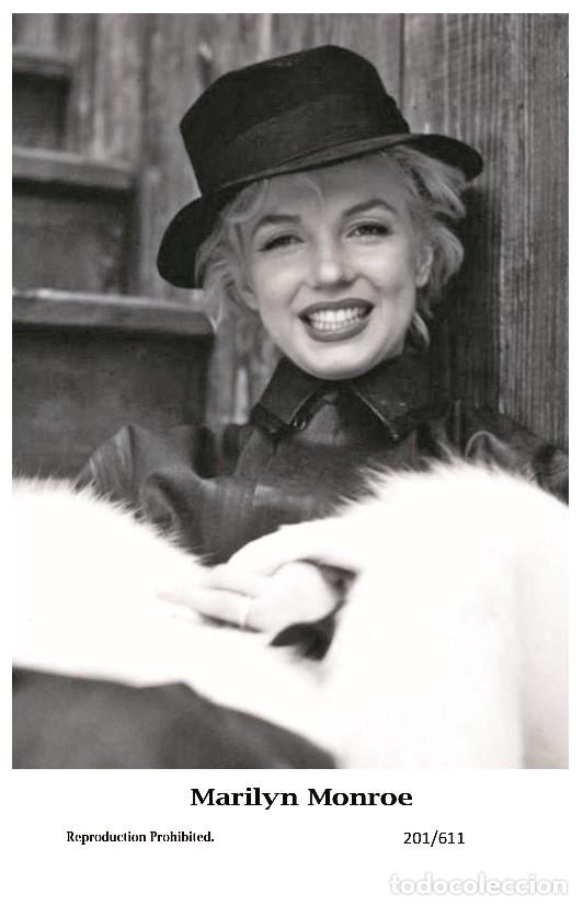 Cine: MARILYN MONROE - Film star Pin Up PHOTO POSTCARD - 201-611 Swiftsure Postcard