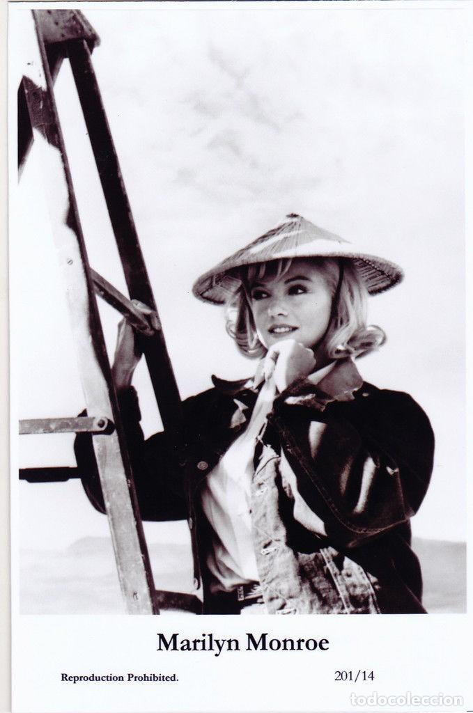Cine: MARILYN MONROE - Film star Pin Up PHOTO POSTCARD - 201-14 Swiftsure Postcard