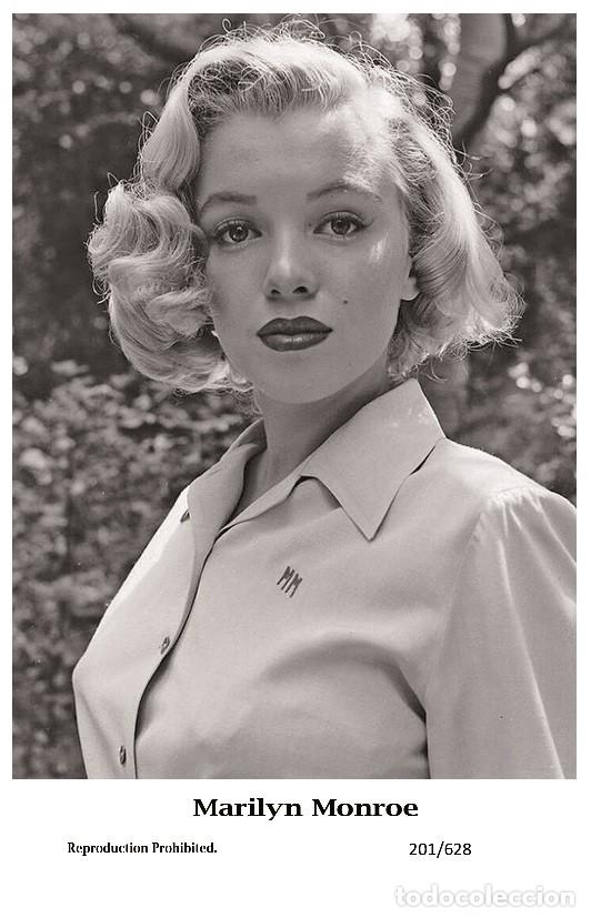 Cine: MARILYN MONROE - Film star Pin Up PHOTO POSTCARD - 201-628 Swiftsure Postcard