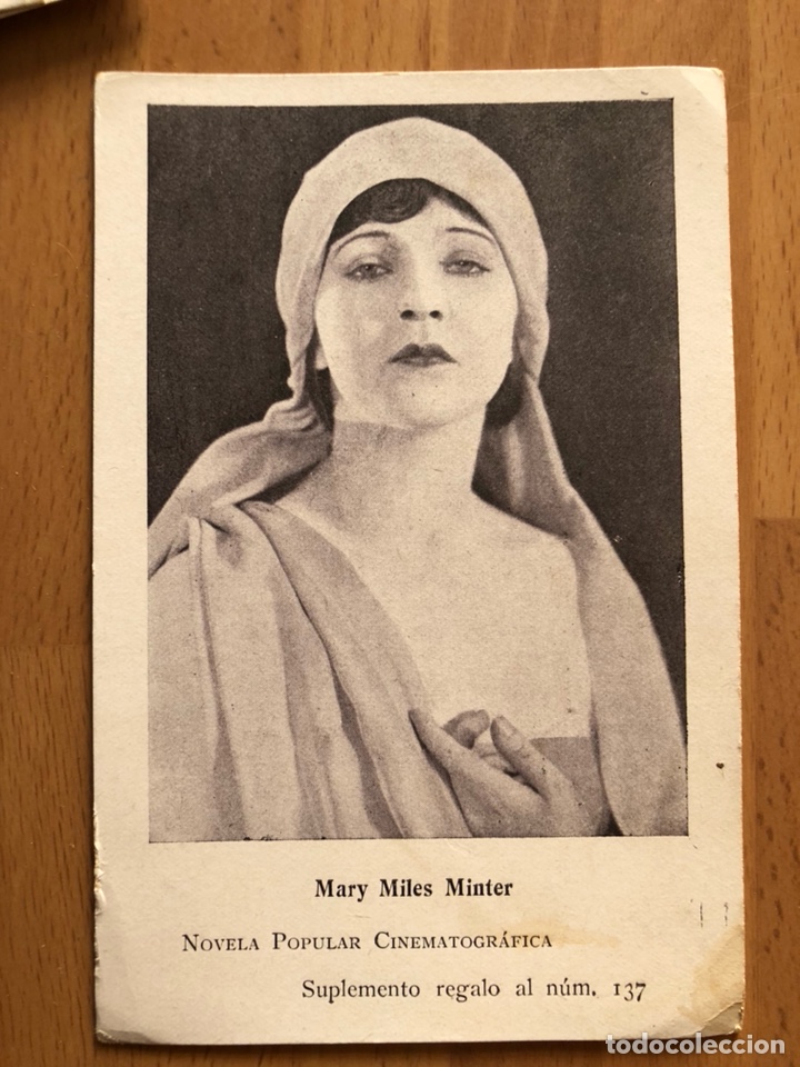 Cine: Antigua postal popular cinematogr&aacute;fica 137 mary miles minter