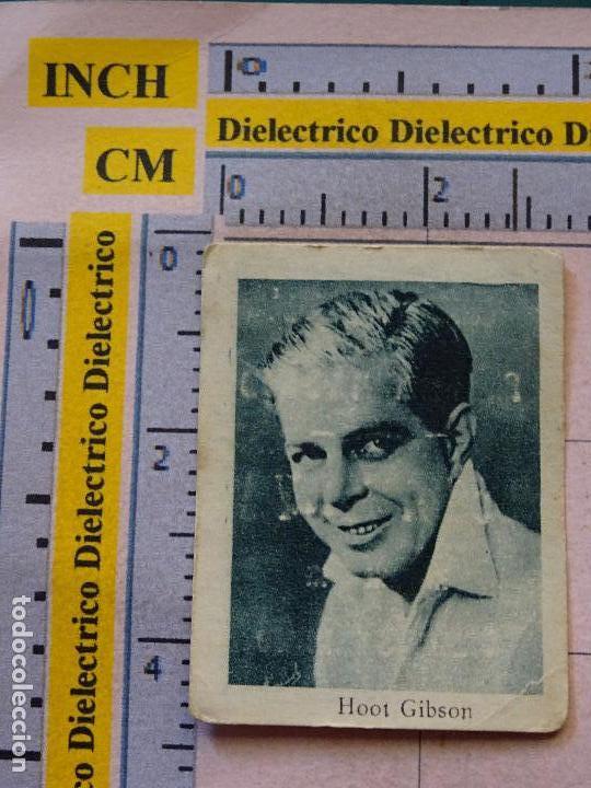 Kino: ANTIGUO CROMO FOTO CINE. H1 HOOT GIBSON. PROTECTORADO ESPA&Ntilde;OL MARRUECOS FARMACIA VILLA SANJURJO