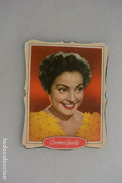 Cine: CROMO FOTO CARMEN SEVILLA LLUVIA DE ESTRELLAS