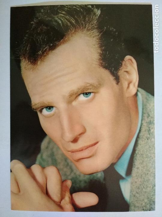 Cine: POSTAL CHARLTON HESTON N&ordm; 52, ROTALCOLOR