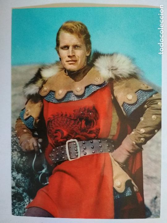 Cine: POSTAL CHARLTON HESTON N&ordm; 173, ROTALCOLOR