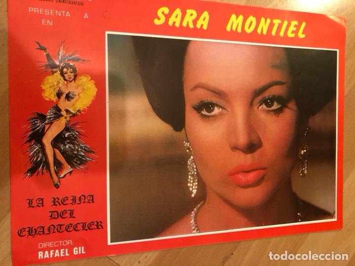 Cine: Fotocromo la reina del chantecler.sara sarita Montiel