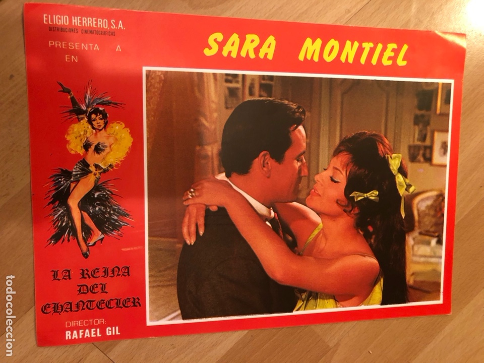 Cine: Fotocromo la reina del chantecler.sara sarita Montiel