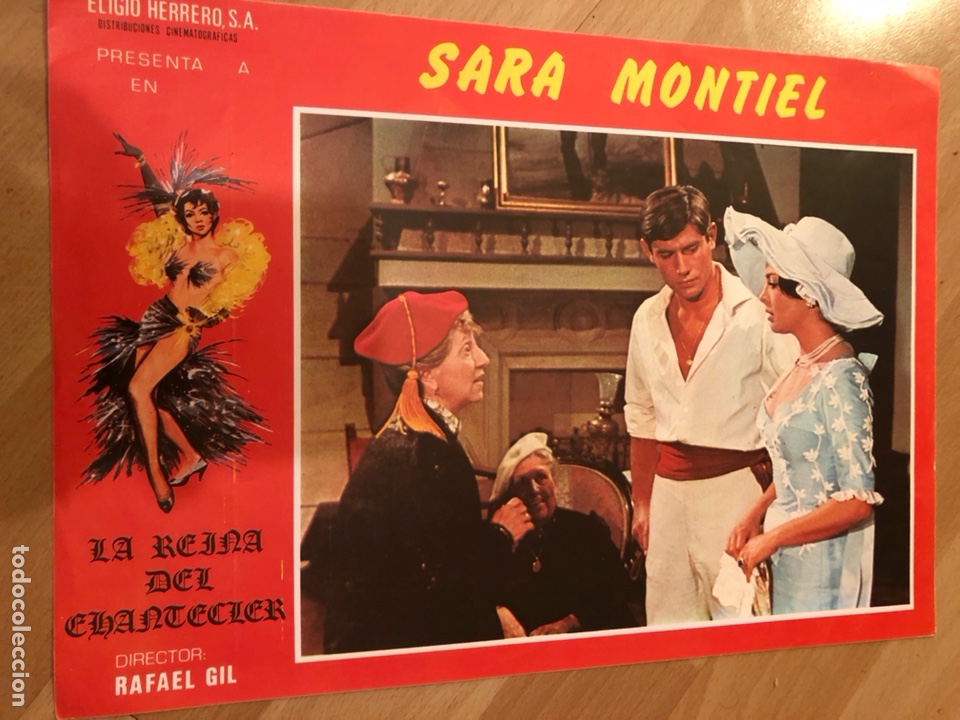 Cine: Fotocromo la reina del chantecler.sara sarita Montiel julia caba alba