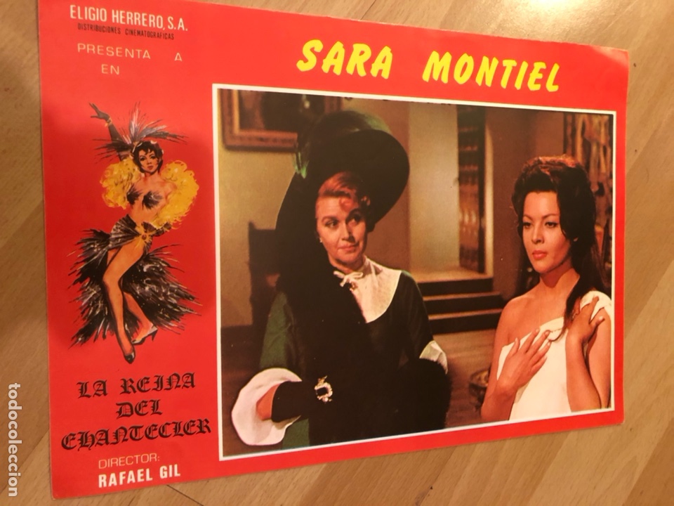 Cine: Fotocromo la reina del chantecler.sara sarita Montiel Ana mariscal